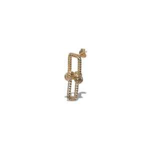 Brinco Pina banho ouro